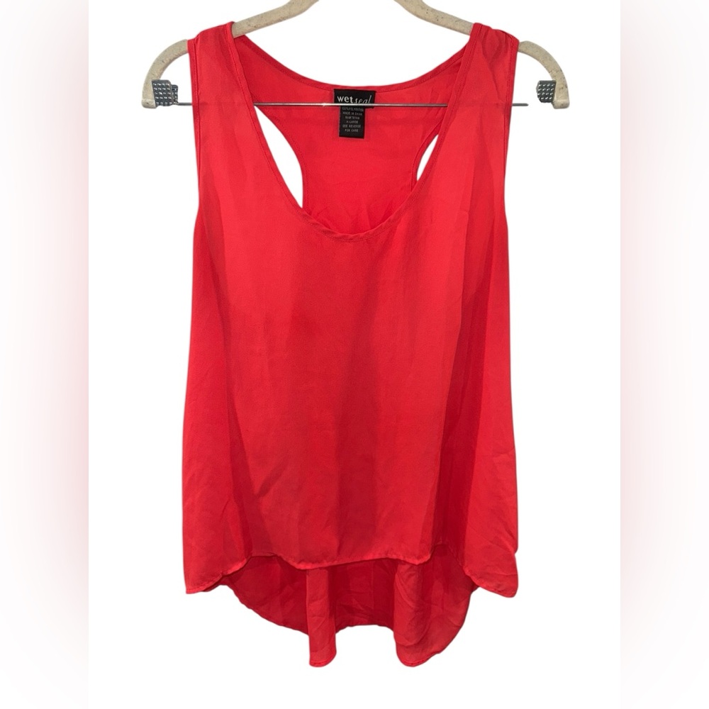 ✨ 5/$30 ✨ Wet Seal Vibrant Red Tank‎ Top